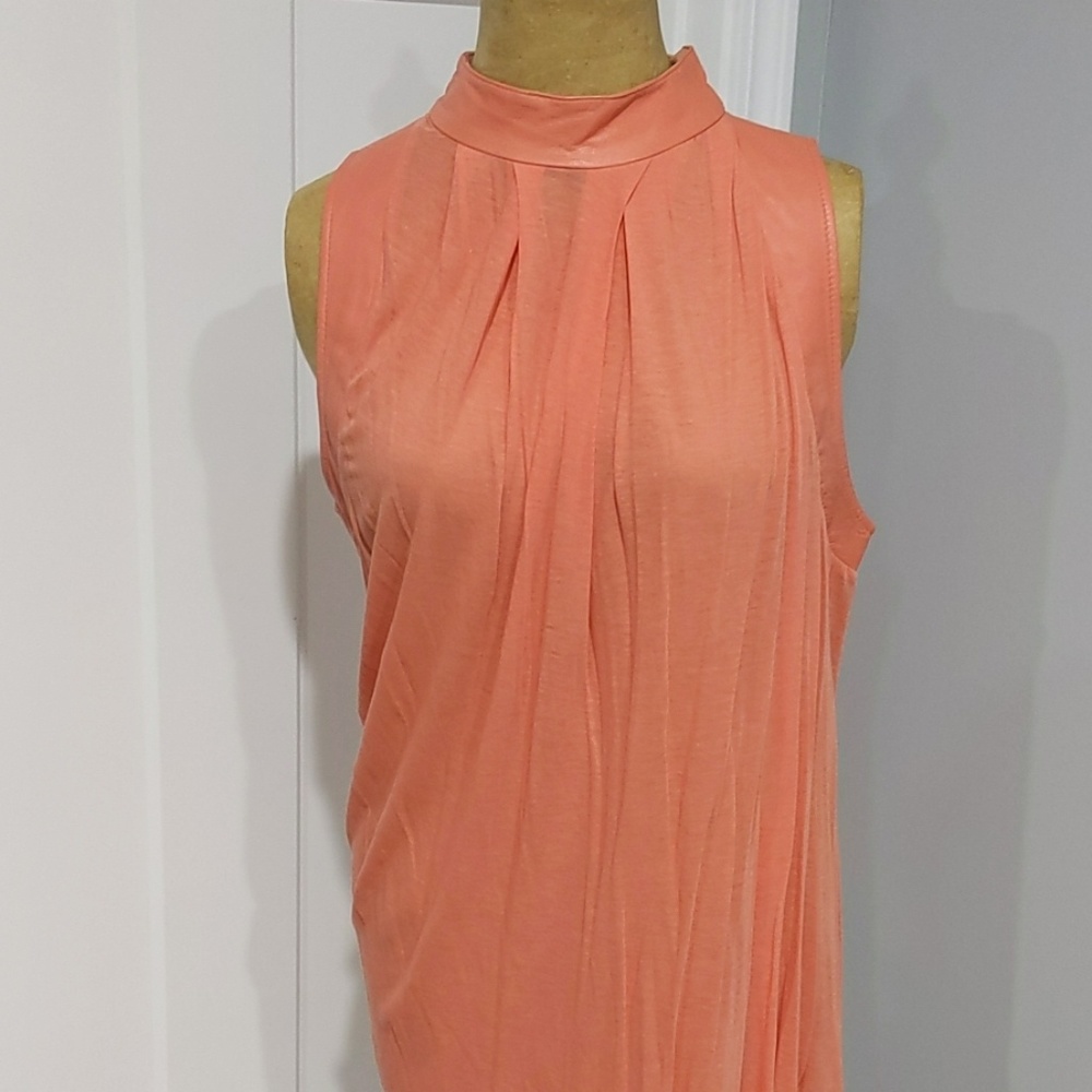 Helmut Lang Tank Top with Leather Accents